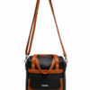 Elegant Brown & Black Tote Bag