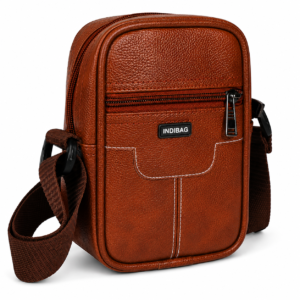 Men’s Premium Leather Finish Sling Bag