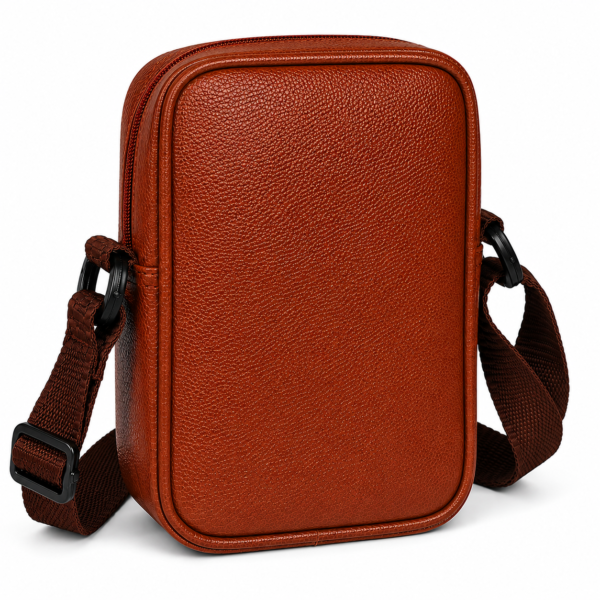 4AEA8886-16CB-4A19-BAC3-FDE2F6E17B06 Men’s Premium Leather Finish Sling Bag