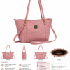 Stylish Shoulder Handbag with Sling Strap