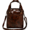 Elegant Brown & Black Tote Bag