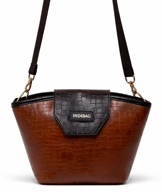 Brown Leather Handbag