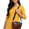 Brown Leather Handbag