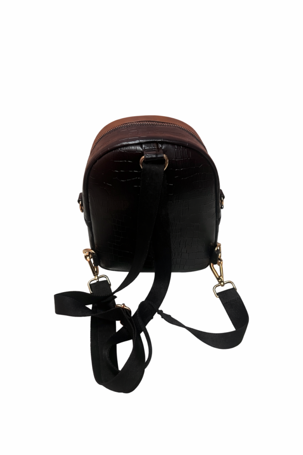 Faux Leather Backpack