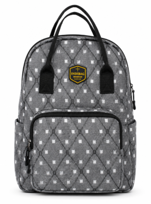 ChatGPT Image May 8, 2026, 05_16_52 PM Quilted Grey Stylish Multipurpose Travel Backpack