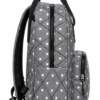 Quilted Grey Stylish Multipurpose Travel Backpack