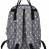 Quilted Grey Stylish Multipurpose Travel Backpack