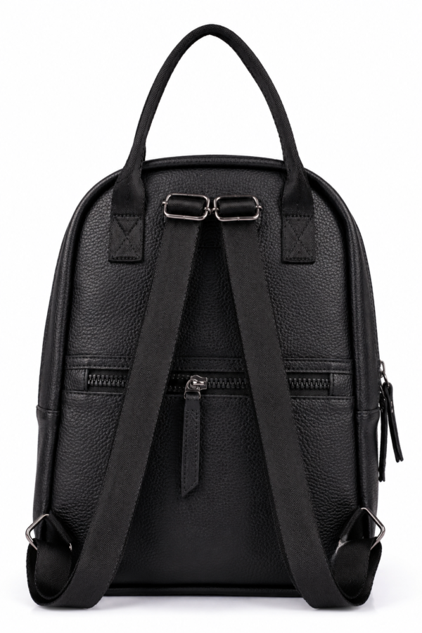 ChatGPT Image May 8, 2026, 08_38_49 PM Classic Black Faux Leather Backpack