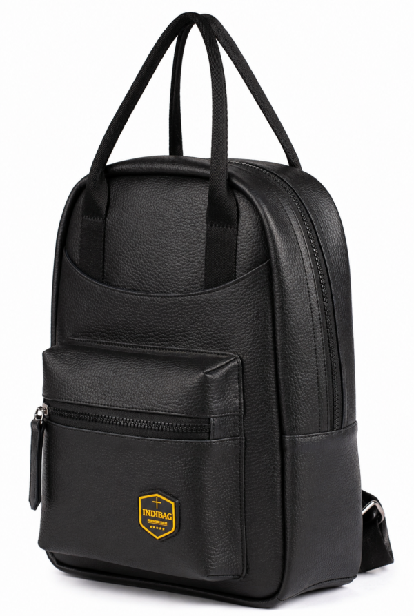 ChatGPT Image May 8, 2026, 08_40_44 PM Classic Black Faux Leather Backpack