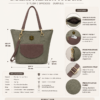 Women’s Stylish Tote Sling Handbag