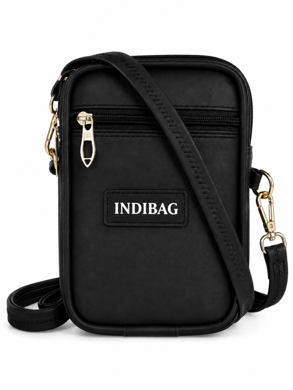 INDIBAG Women’s Black Crossbody Sling Bag