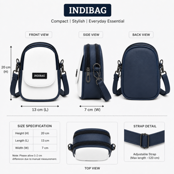 F99C44F6-8035-4A90-9C9B-16903C0E6ACB Stylish Mini Crossbody Shoulder Bag